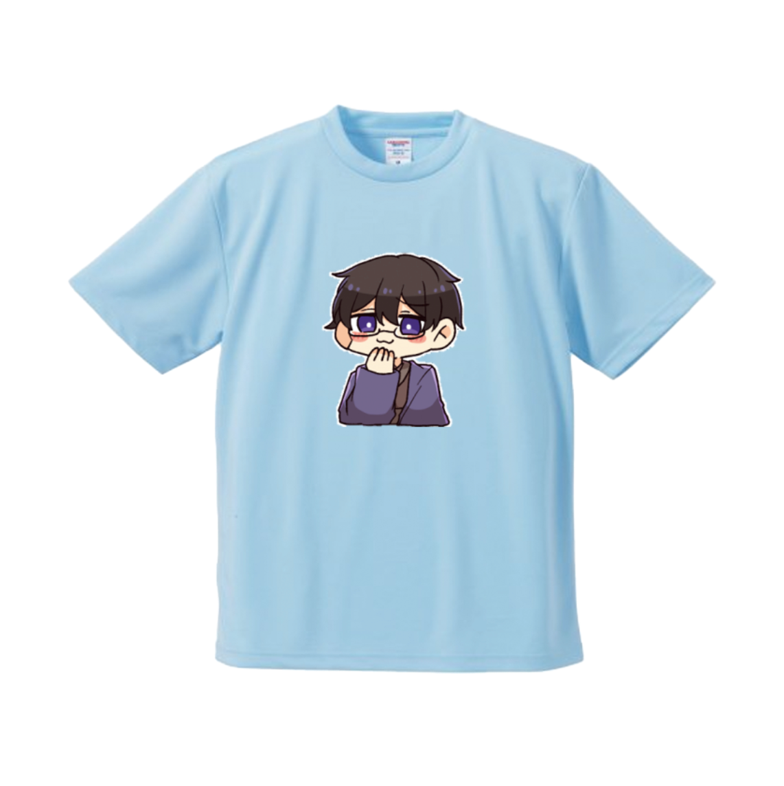 【ワロタw】ぞにき☆オリジナル限定Tシャツ(ライトブルー)