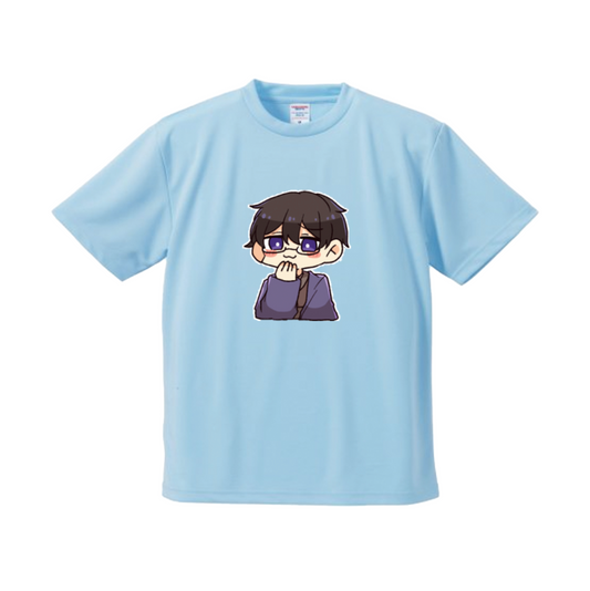 【ワロタw】ぞにき☆オリジナル限定Tシャツ(ライトブルー)