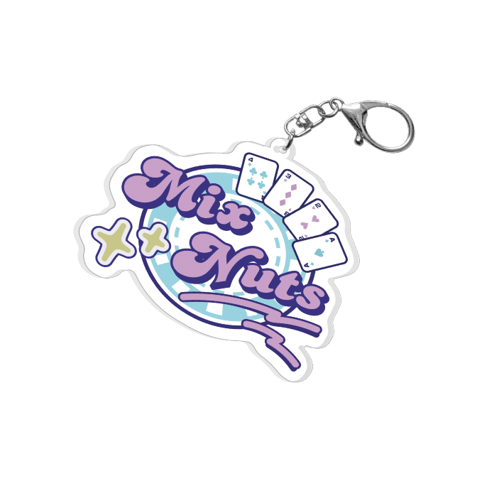 【ぞにき☆オリジナル限定アクリルキーホルダー】MIX NUTS