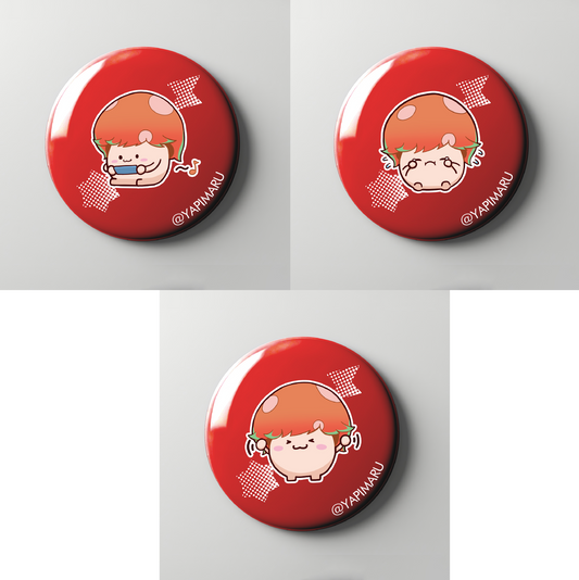 【YAPIMARU】缶バッジ(全3種類)